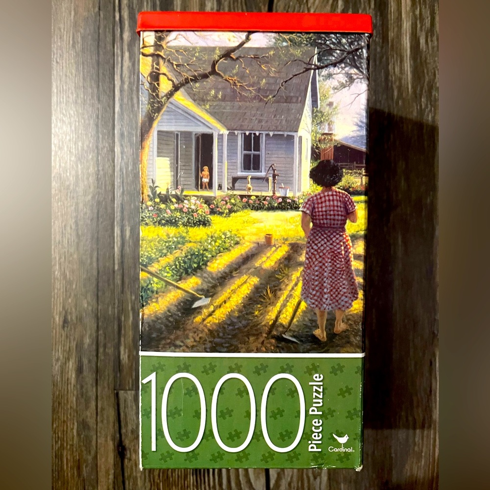 Cardinal Sowing Love 1000 piece puzzle 🧩.